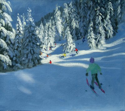 Nieve Fresca, Morzine, Francia de Andrew Macara